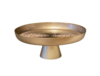 Gebaksschaal Duomo taupe - 35 cm