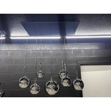 Hanglamp Illusion smoking glass 7 bollen