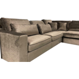 Hoekbank Croco Rosé Velvet