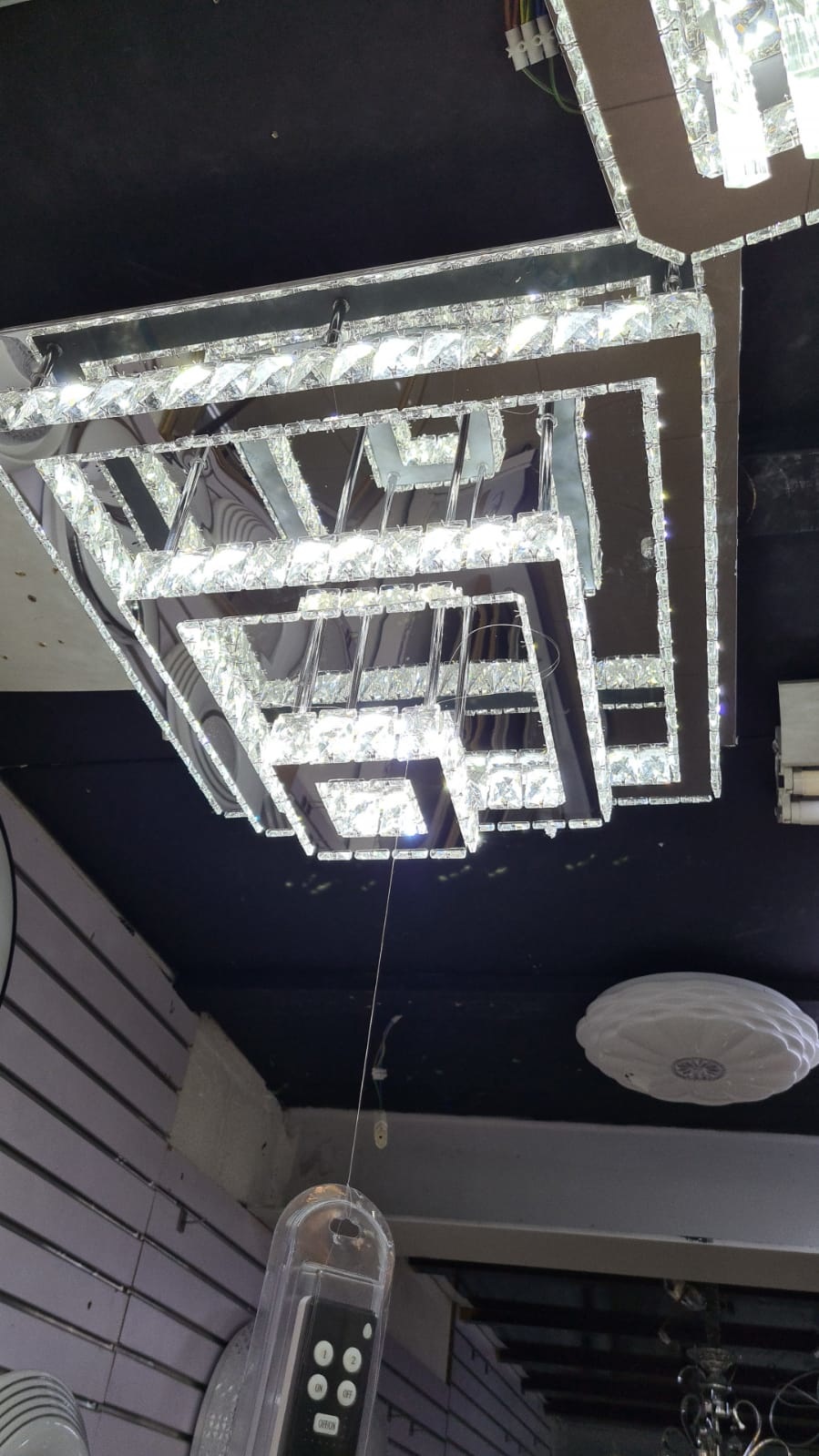 Plafondlamp Aban - 60 x 60 cm - Dimbaar LED licht