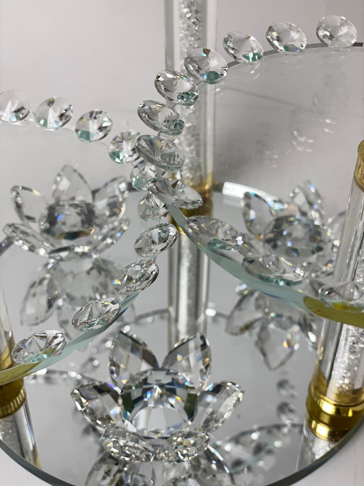 Etagère Imperial - 4 delig - incl suikerpotten - Goud