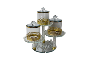 Etagère Imperial - 4 delig - goud