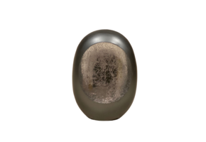 Egg Windlicht Zilver - Extra Small