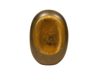 Egg Windlicht Goud - Small