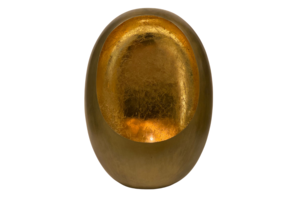 Egg Windlicht Goud - Large
