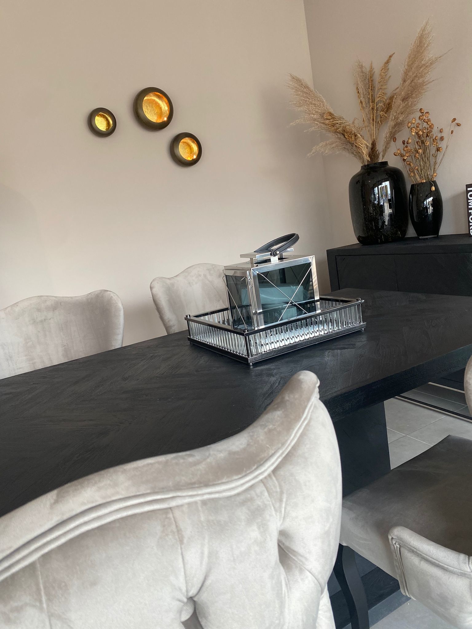 Wandkandelaar Marrakech Goud - set van 3