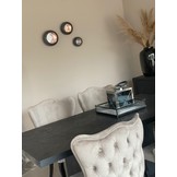 Wandkandelaar Marrakech Zilver - set van 3