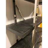 Wandkast Black Bonito - Zilver 150 x 200 cm