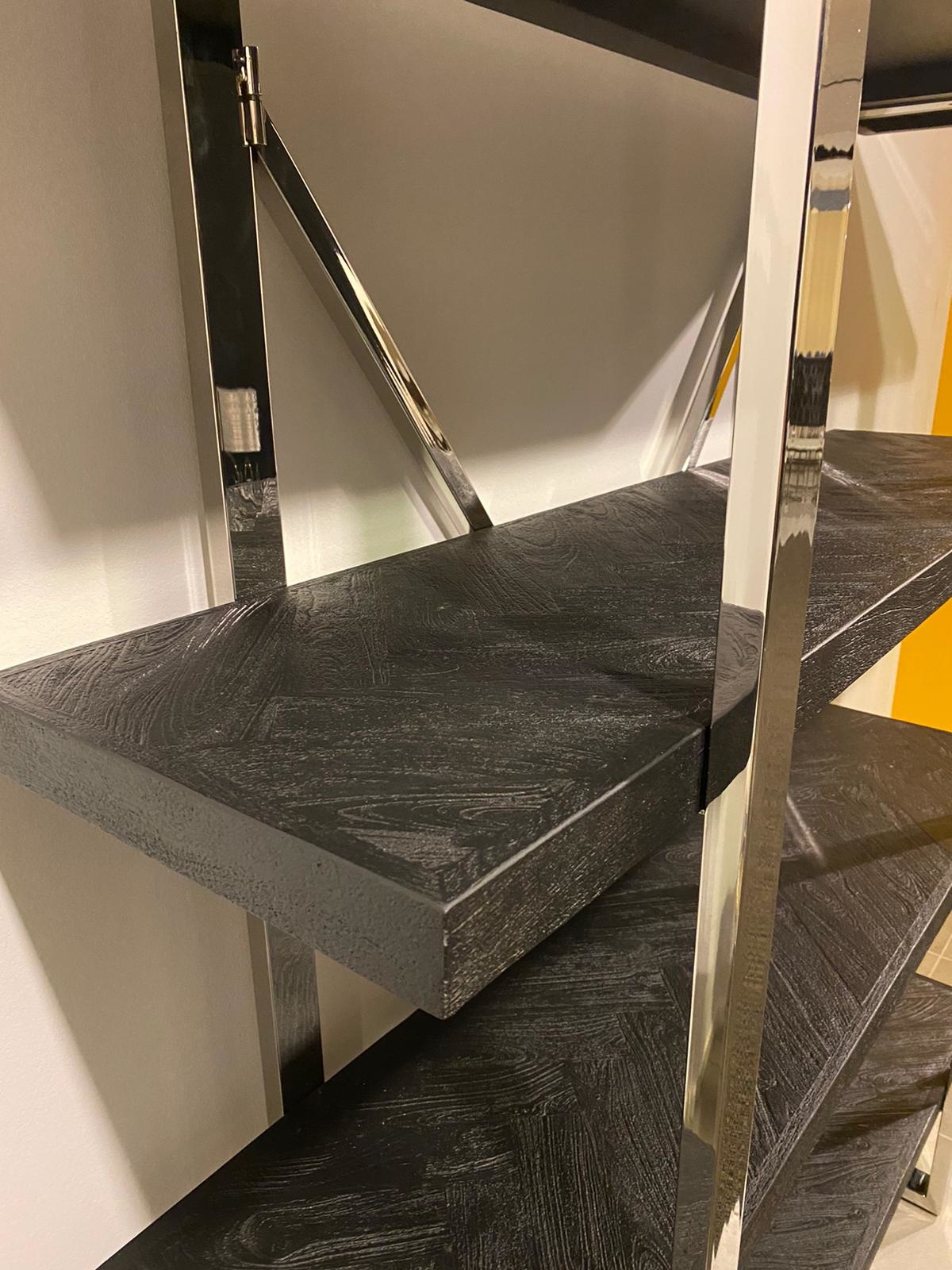 Wandkast Black Bonito - Zilver 150 x 200 cm