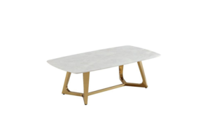 Salontafel Royal rechthoekig 130 x 70 - Goud