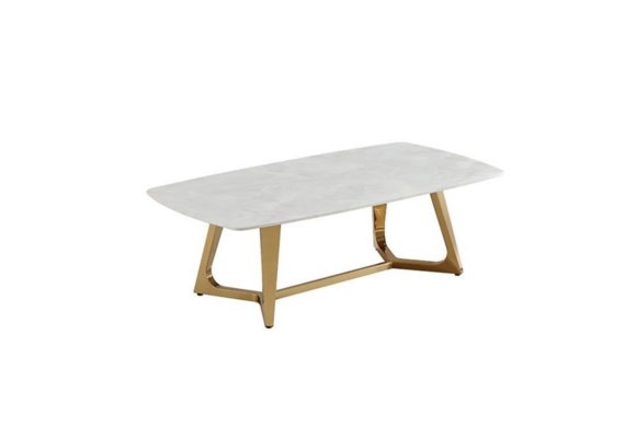 Salontafel Royal rechthoekig 130 x 70 - Goud