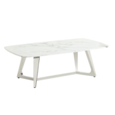 Salontafel Royal rechthoekig 130 x 70 - Zilver