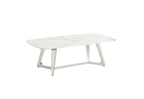 Salontafel Royal rechthoekig 130 x 70 - Zilver