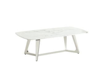 Salontafel Royal rechthoekig 130 x 70 - Zilver