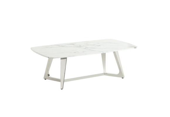 Salontafel Royal rechthoekig 130 x 70 - Zilver