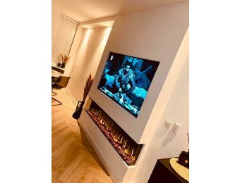 Elektrische Sfeerhaard Fiamme - 3 zijdig