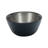 Bricard kommetjes set van 6 - Ø11 cm - zwart/taupe