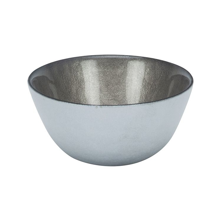 Bricard kommetjes set van 6 - Ø11 cm - wit/taupe