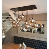 Hanglamp Apples Smoke glas  12 lichts