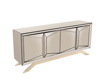 Dressoir Dublin Sepia / Goud