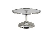 Elegance Taartplateau op voet - klein  - Zilver