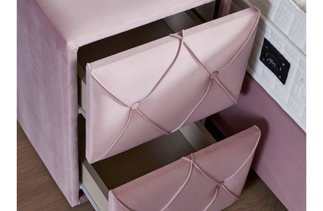 Boxspring Juliet - 1 persoons excl. matras