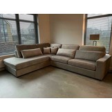 Hoekbank Rio Taupe Velvet