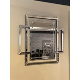Luxury Mirror Genève 100 x 100 cm - Zilver