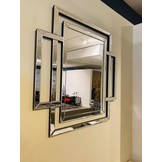 Luxury Mirror Genève 100 x 100 cm - Zilver