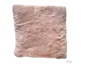 KUSSEN FLUFFY ROZE 45x45 CM
