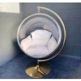 Hangstoel Dorentina Egg shape Goud - Eric Kuster Stijl