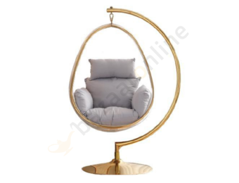 Hangstoel Dorentina Egg shape Goud - Eric Kuster Stijl