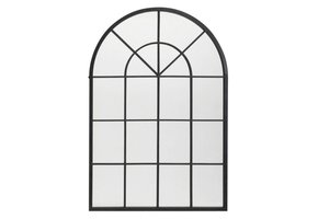 Industriële wandspiegel Raameffect 180 x 90 cm