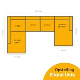 U-bank Kensington Champagne kleur - Pocketvering