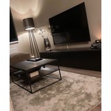 Maine Vloerkleed Laagpolig Licht Taupe kleurig - Eric Kuster Stijl vloerkleed