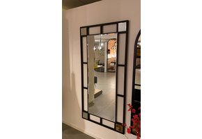 Industriële wandspiegel Raameffect 180 x 90 cm