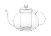 Theepot glas 1.3 liter - bolvormig - hittebestendig  -