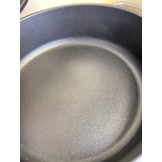 Braadpan 28 cm - anti-aanbaklaag - grijs - laag