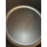 Braadpan 24 cm - anti-aanbaklaag - zwart - hoog