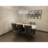 Eettafel Rixos Wit MDF 160 x 90 cm