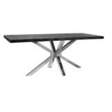 Eettafel Octopus Black Bonito - visgraat look