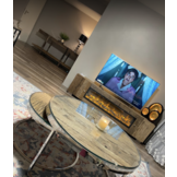 TV- Meubel Sleeper Wood - inclusief sfeerhaard