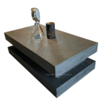 Black Bonito - Hamburger salontafel - visgraat look