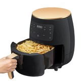 Cheffinger Airfryer - Zwart - 4,5L