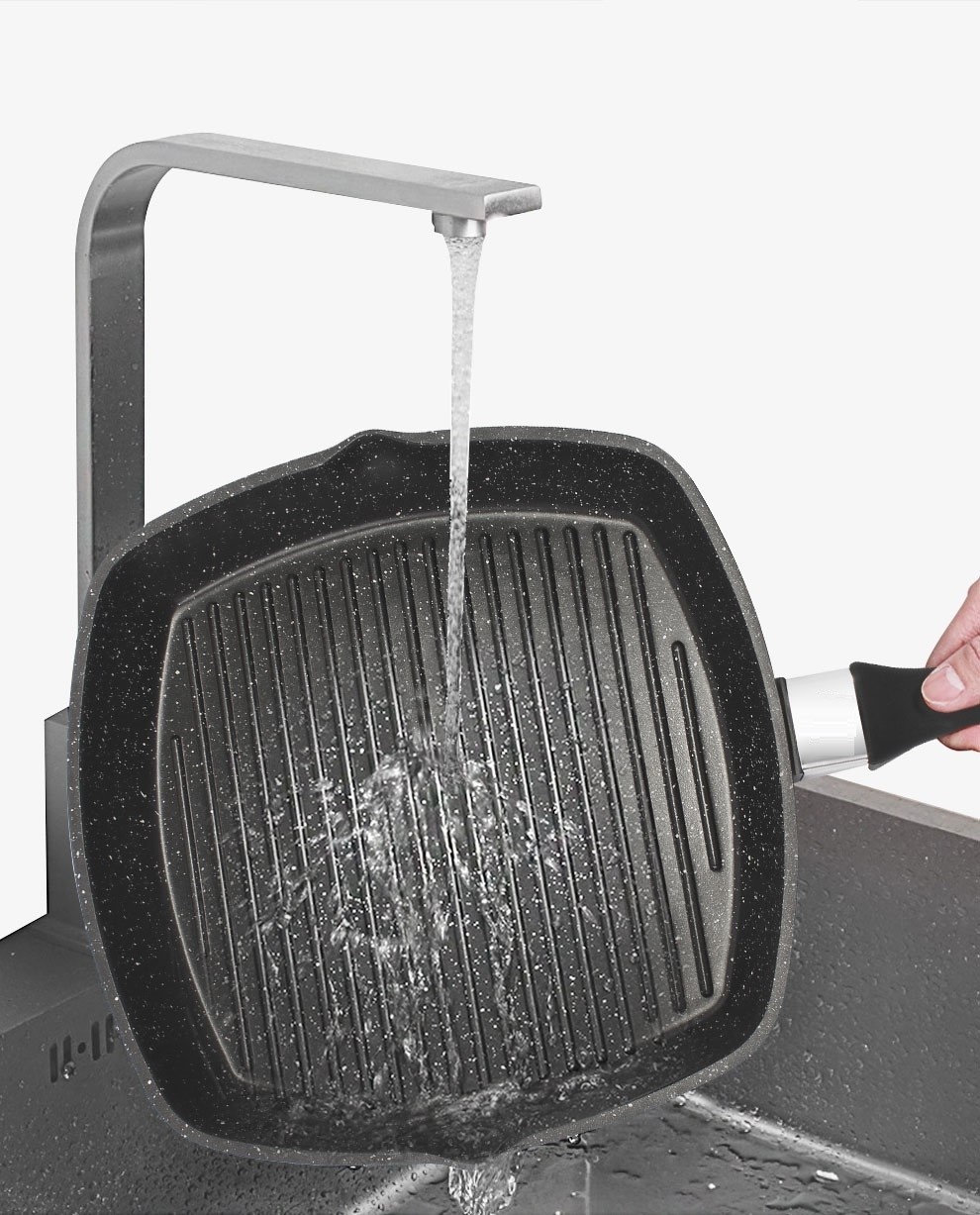 Cheffinger Grillpan - Keramisch - 28 cm