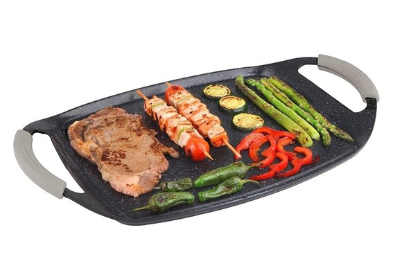 Cheffinger XXL Grillplaat - Keramisch - 47 cm
