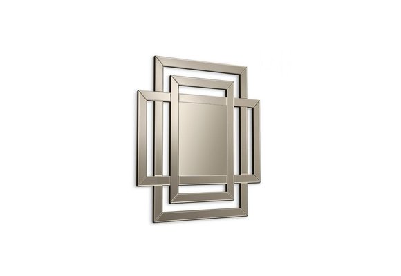 Luxury Mirror Genève 100 x 100 cm - Sepia