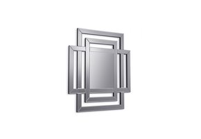 Luxury Mirror Genève 100 x 100 cm - Zilver
