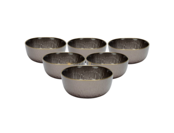 Bricard Duomo Kommen set Taupe 6 delig