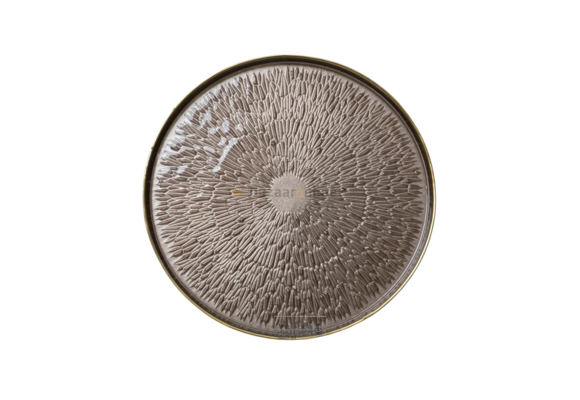 Bricard Duomo Taupe Bordenset 20 CM 6-delig